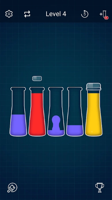 史莱姆排序游戏(slime sort)截图2