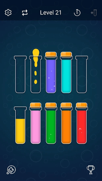 史莱姆排序游戏(slime sort)截图5