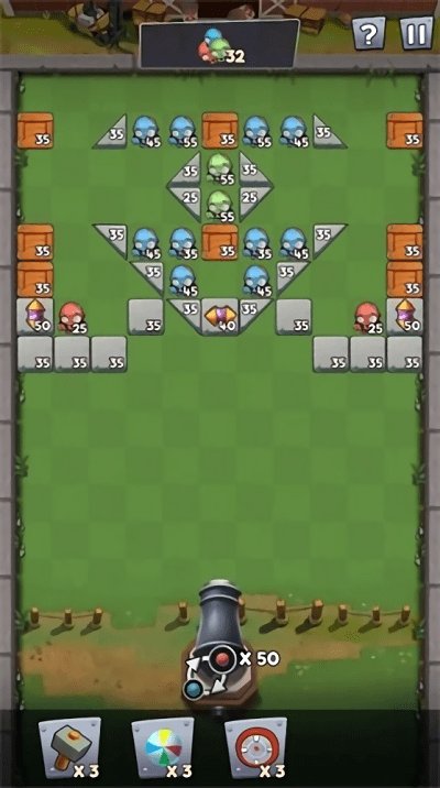 弹射僵尸球游戏(monster crusher)截图1