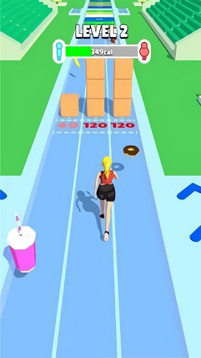 卡路里跑步游戏截图1