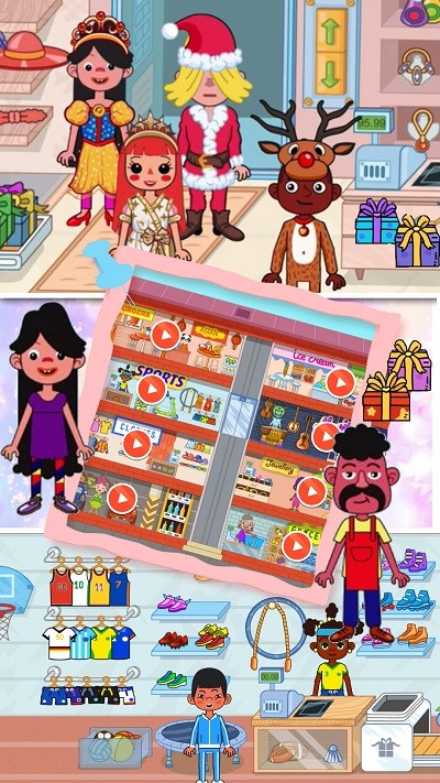 樱花世界创造小镇游戏截图1