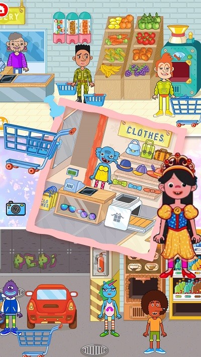 樱花世界创造小镇游戏截图2