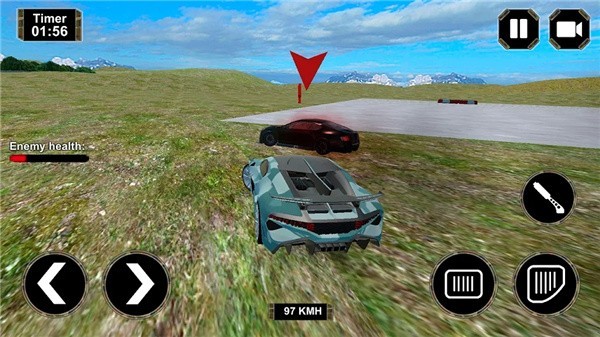 军车追逐驾驶3d(army car chase driving 3d)截图1