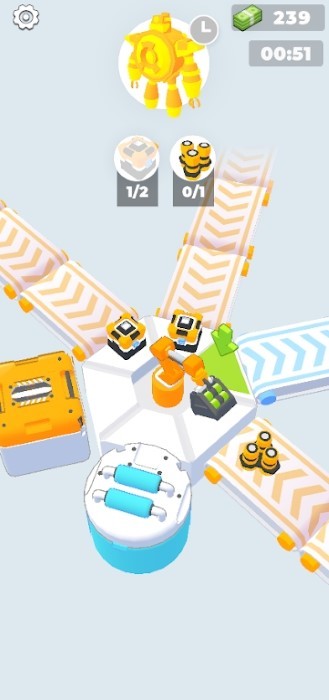点击工厂机械臂3d游戏(factory arm 3d)截图1