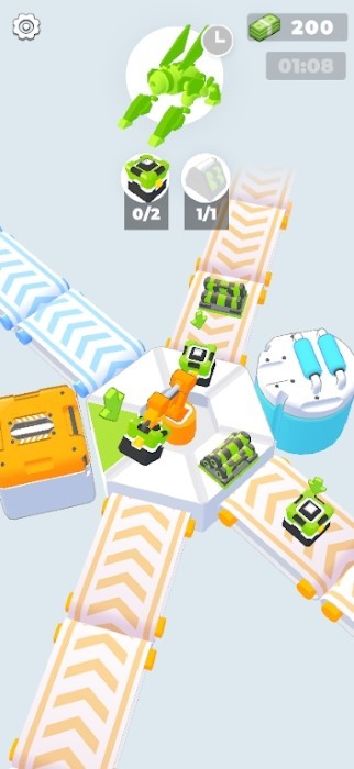 点击工厂机械臂3d游戏(factory arm 3d)截图2