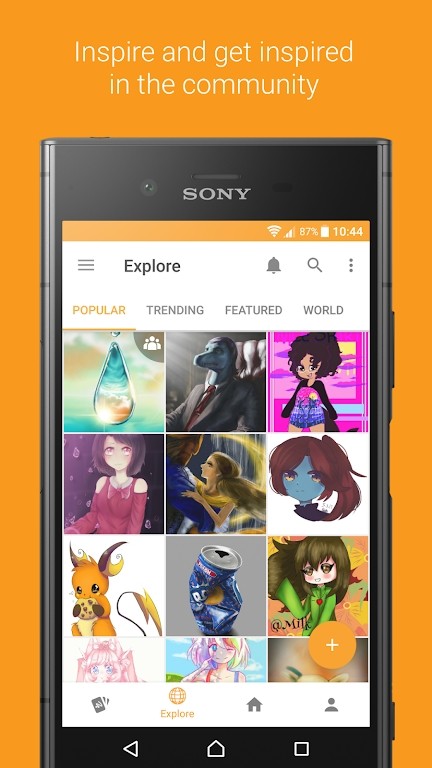 索尼涂画app截图1