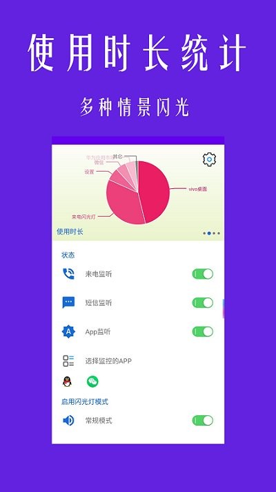 酷炫来电闪光灯app截图1
