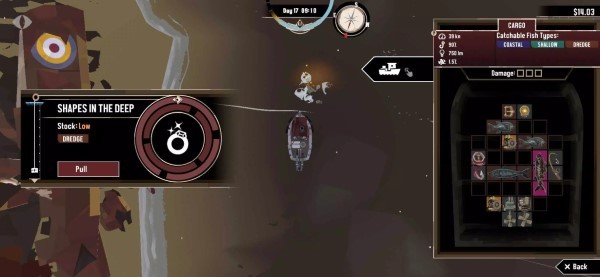 渔帆暗涌手机版(DREDGE)截图3