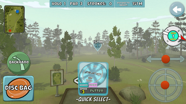 圆盘高尔夫谷disc golf valley游戏截图5