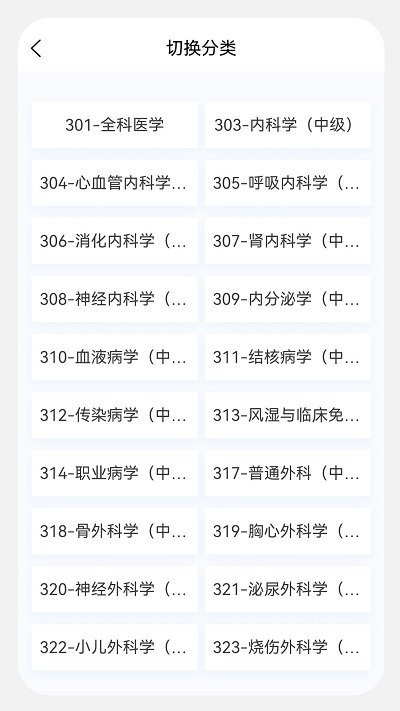主治医师原题库官方版截图3