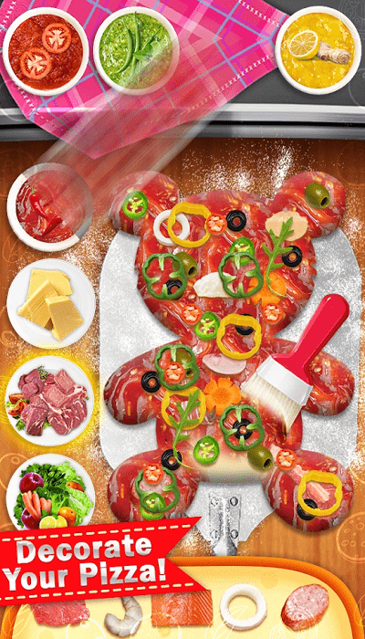 披萨成型制造者游戏(pizza shape maker)截图5