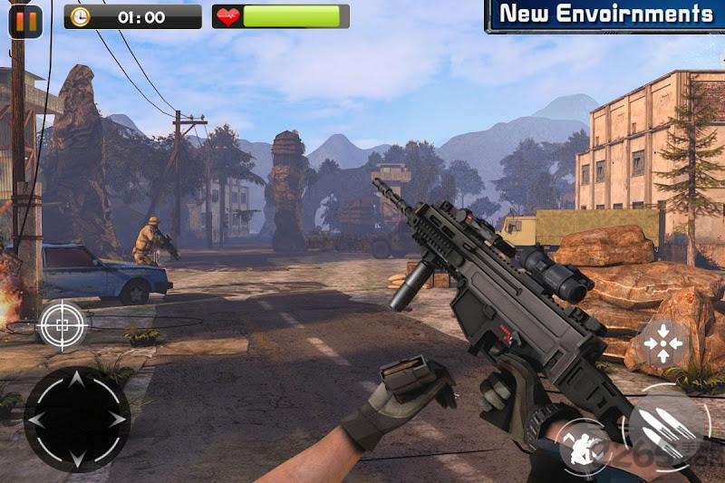 突击队秘密任务游戏(real commando secret mission)截图1