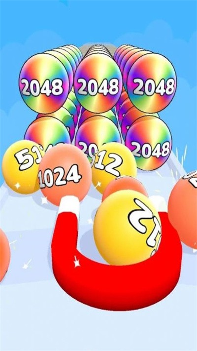 链球2048最新版(chain balls 2048)截图2