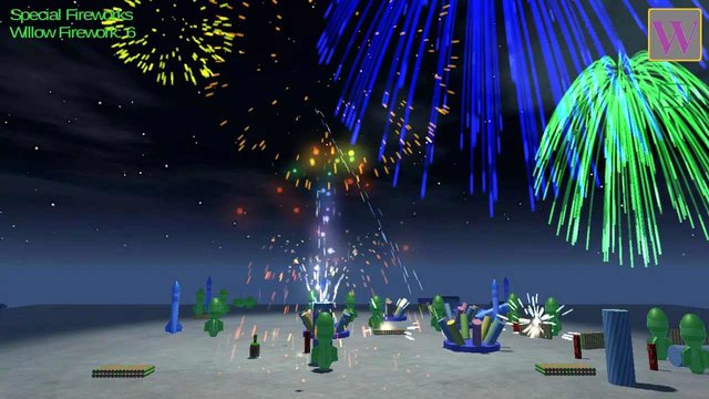 烟花公园模拟器游戏(firework party)截图3