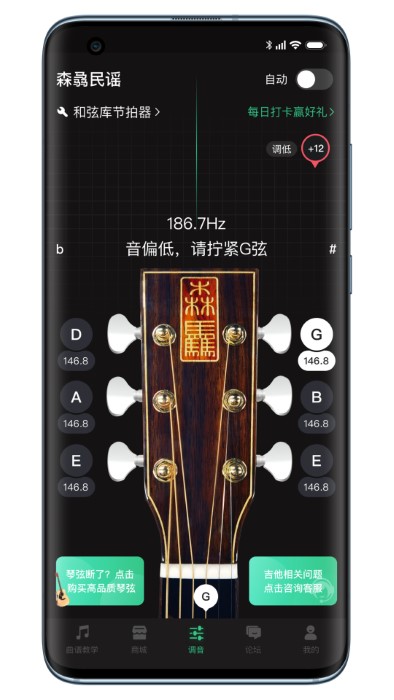 吉他调音器巅峰版app截图1