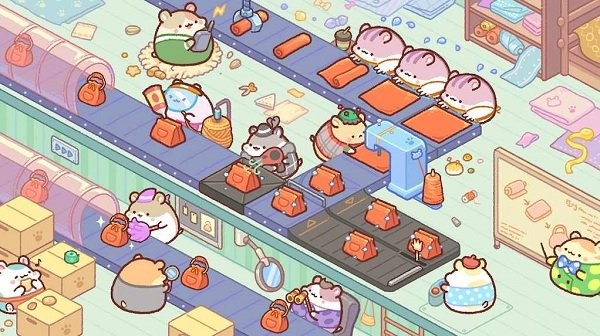 仓鼠袋工厂大亨游戏(hamster bag factory)截图2
