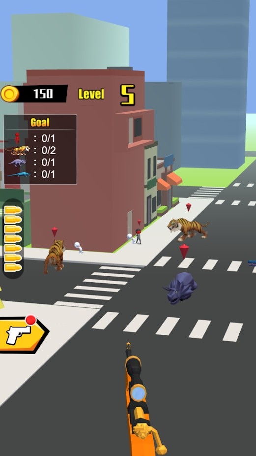 狙击恐龙游戏(Snipe Dino)截图2