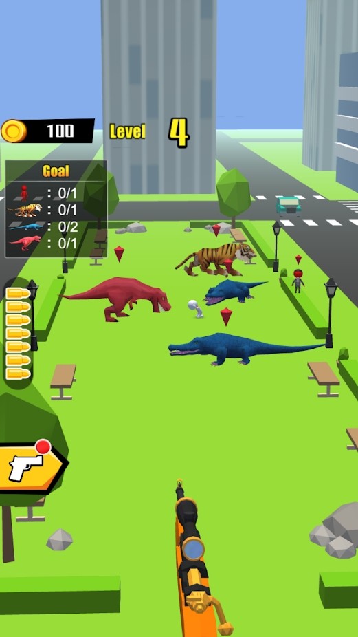 狙击恐龙游戏(Snipe Dino)截图3