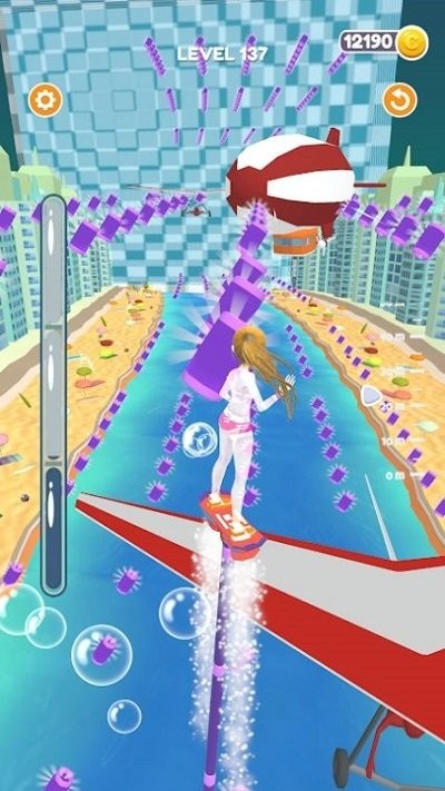 水上滑板比赛游戏截图2