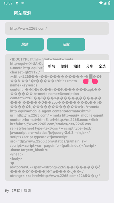 网站取源软件截图3