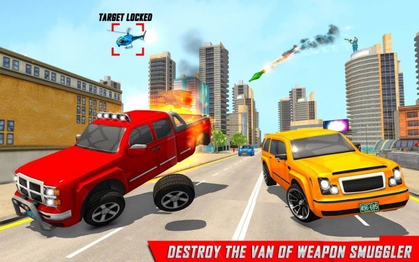 街机汽车射击(traffic shooter 2020)截图2