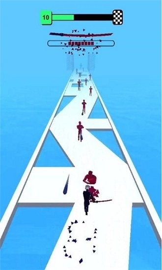 军刀黑衣人游戏截图1