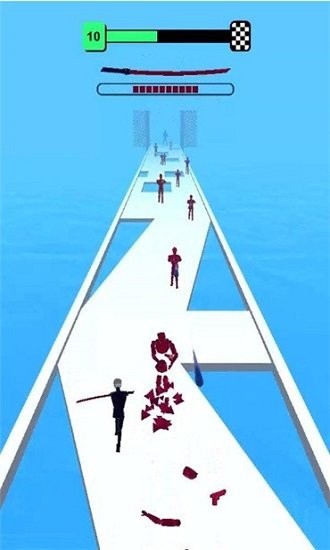 军刀黑衣人游戏截图2