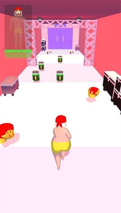 摔跤跑秀游戏(wrestling run)截图2