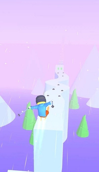 天空滑雪者游戏(sky skier)截图1