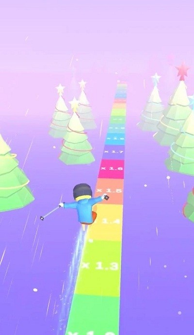 天空滑雪者游戏(sky skier)截图3
