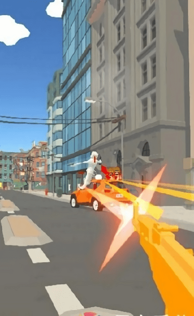 警车扫射游戏(rider legend)截图3