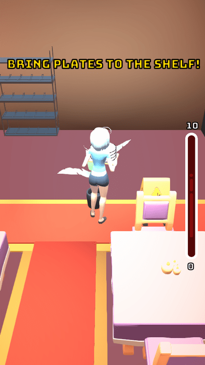 收盘子小游戏(waitress)截图4