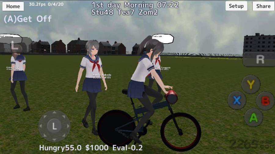 学校女生模拟器2汉化版(学校生活模拟器2)截图3