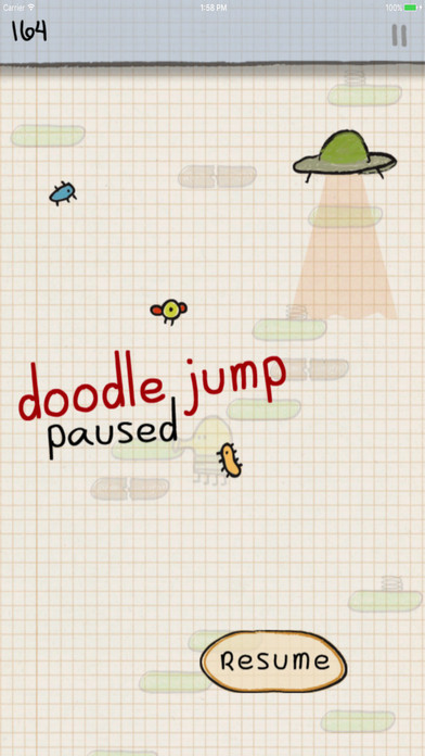 涂鸦跳跃手表版(doodle jump)截图1