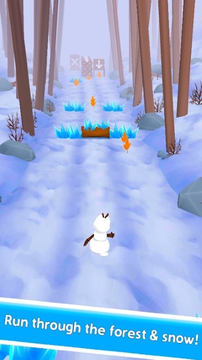 雪人狂奔冰冻之旅游戏截图2