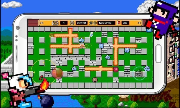 小霸王炸弹超人游戏截图1