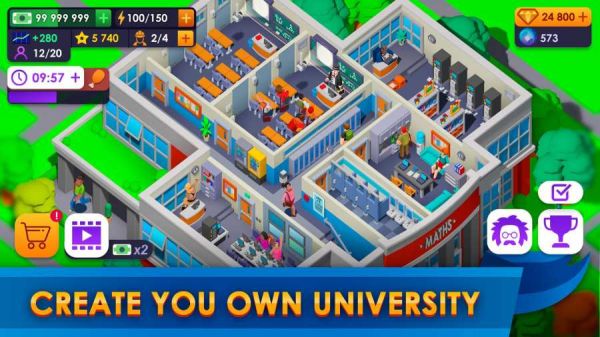 大学帝国放置大亨中文版截图1