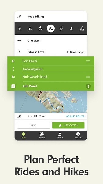 komoot中文版地图app截图2