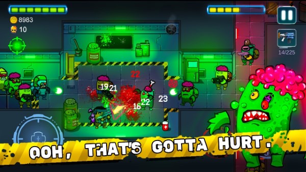 太空僵尸游戏(space zombie shooter)截图2