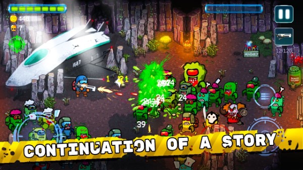 太空僵尸游戏(space zombie shooter)截图3