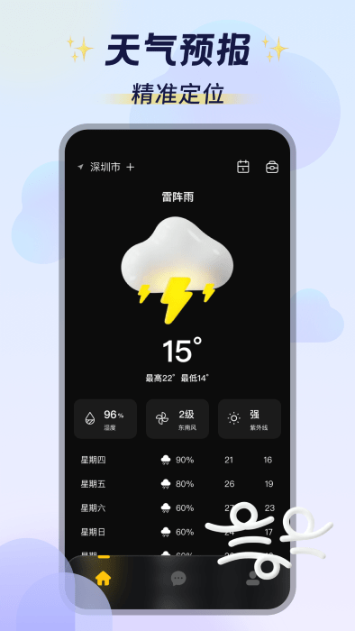 实时天气助手app截图4