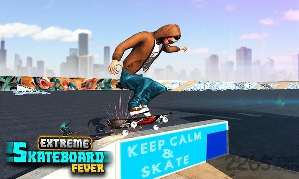 滑板特技官方版(Skateboard Stunt Game 2017)截图1