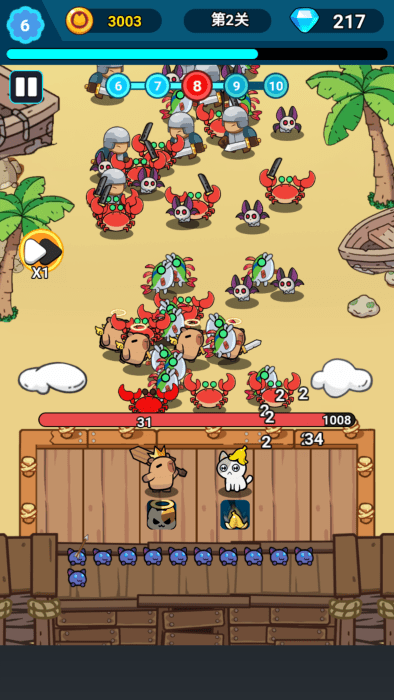 卡皮巴拉植物杂交版冒险游戏截图2