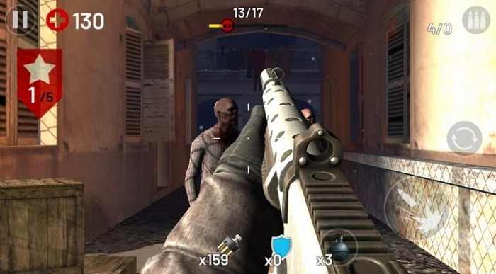 僵尸猎人之火游戏(zombie hunter fire)截图1