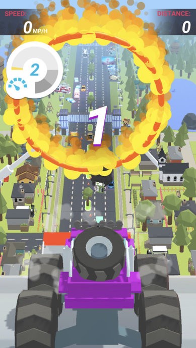 小车跳跃3d官方版截图1