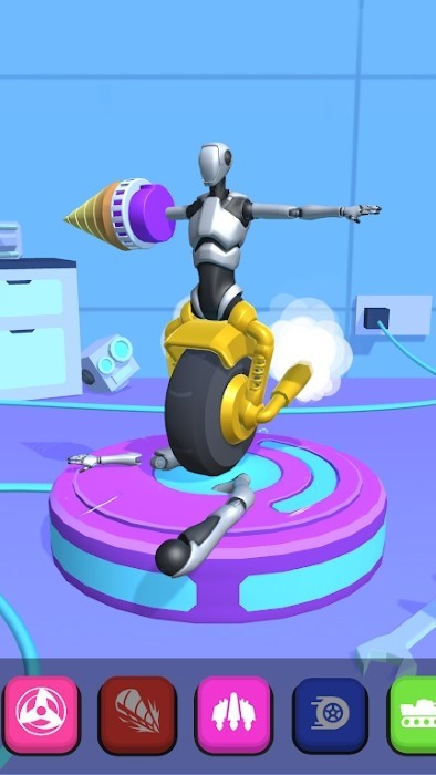 合并钢骨游戏(merge cyborg)截图3