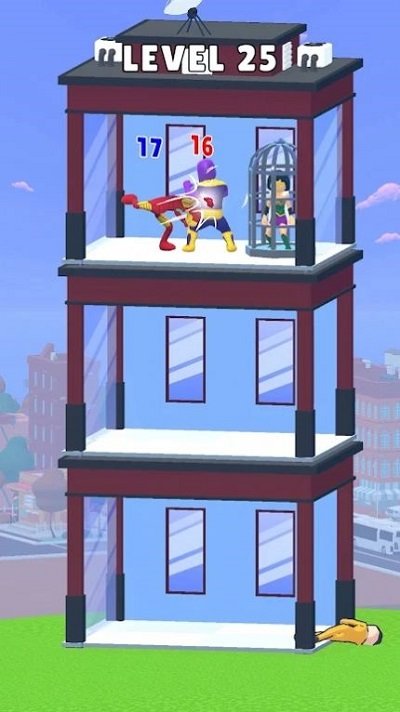 超级英雄塔战游戏(super hero tower fight)截图1