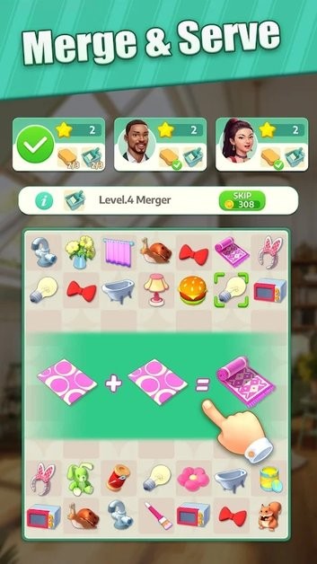 快乐合并之家游戏(happymergehome)截图3
