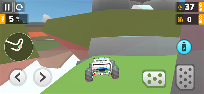 登山特技大师游戏(Mountain Car Racing)截图4