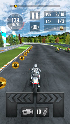 指尖摩托手机版(Thumb Motorbike Racing)截图2